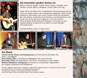 CD Bruchbudenzauber - Inlay CD Bruchbudenzauber - Inlay