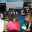 Die lebende Musikbox im Einsatz. Foto: Johannes Gottlieb Die lebende Musikbox im Einsatz. Foto: Johannes Gottlieb